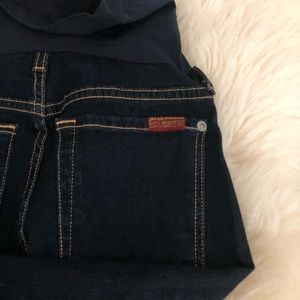 Seven for all mankind maternity skinny jean